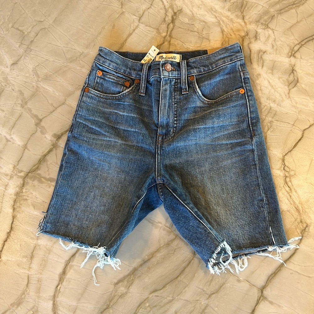 NWT Madewell High Rise Denim Shorts